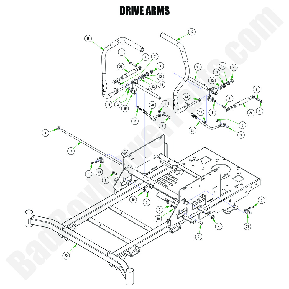 2024 ZT Avenger - Drive Arms